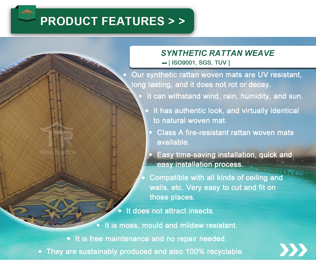 Synthetic Rattan Weave